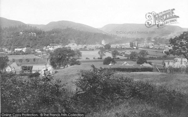 Photo of Church Stretton, From East 1910