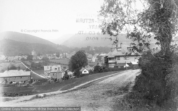Photo of Church Stretton, From South 1904
