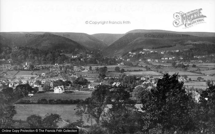 Photo of Church Stretton, General View c.1910