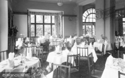 Longmynd Hotel Dining Room c.1955, Church Stretton