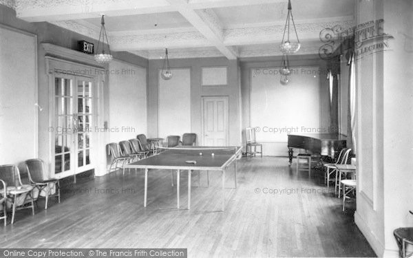 Photo of Church Stretton, Longmynd Hotel, The Games Room c.1955