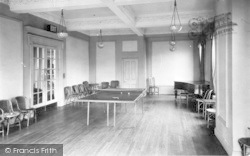 Longmynd Hotel, The Games Room c.1955, Church Stretton