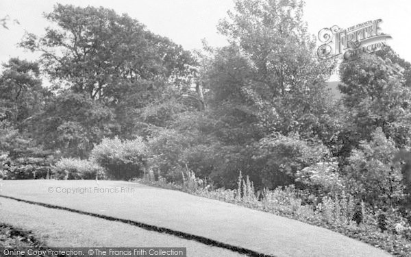 Photo of Church Stretton, Longmynd Hotel, The Gardens c.1955