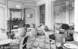 Longmynd Hotel, The Lounge c.1955, Church Stretton