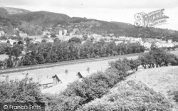 Panoramic View From Ragleth c.1950, Church Stretton