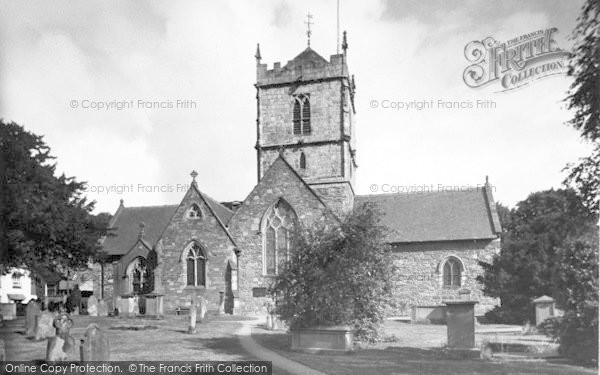 Photo of Church Stretton, Parish Church c.1950
