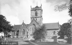 Parish Church c.1950, Church Stretton