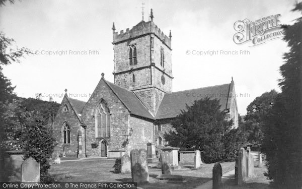 Photo of Church Stretton, Parish Church c.1950