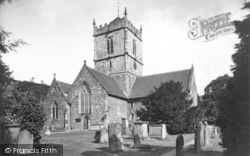 Parish Church c.1950, Church Stretton