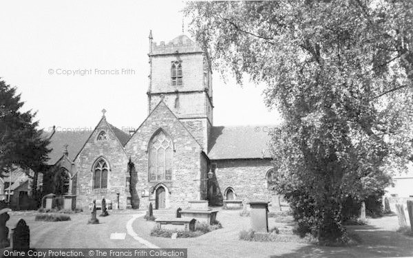 Photo of Church Stretton, Parish Church c.1965
