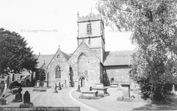Photo of Church Stretton, Parish Church c.1965