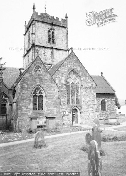 Photo of Church Stretton, Parish Church c.1965