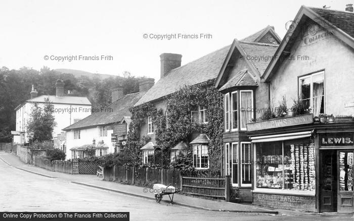 Photo of Church Stretton, Shop In Burway Road 1910
