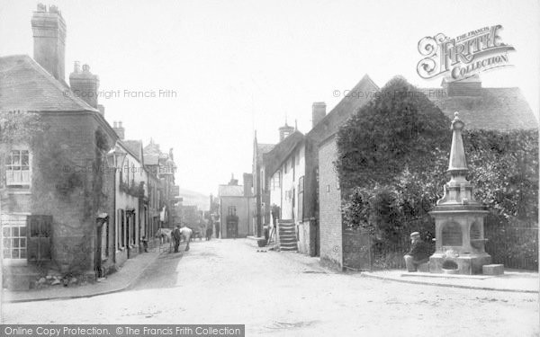 Photo of Church Stretton, Street 1908