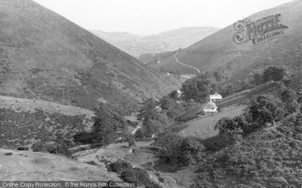 Photo of Church Stretton, View From Carding Mill Valley c.1935