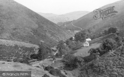 View From Carding Mill Valley c.1935, Church Stretton