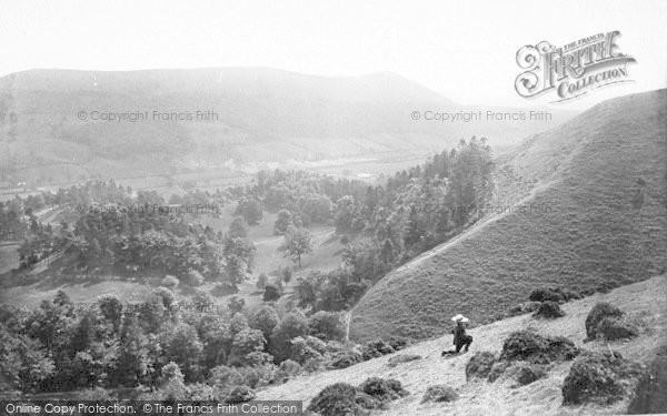 Photo of Church Stretton, View From Hills 1892