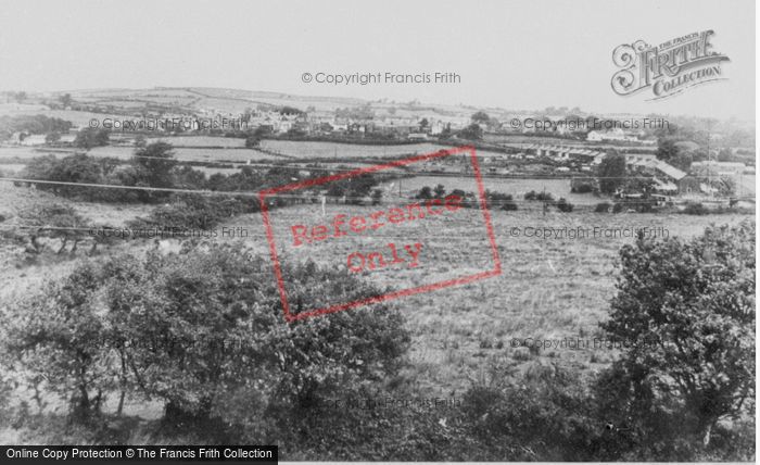 Photo of Church Village, General View c.1950
