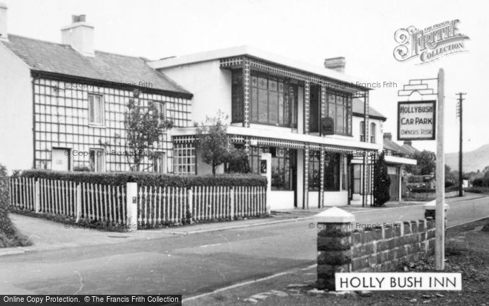 Photo of Church Village, Hollybush Inn c.1955