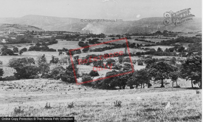 Photo of Church Village, View From The Garth c.1950
