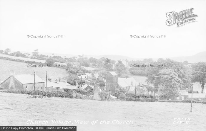 Photo of Church Village, View Of The Church c.1955
