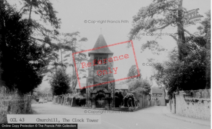 Photo of Churchill, The Clock Tower c.1960