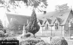 The Methodist Church And School c.1955, Churchill