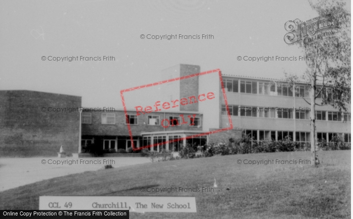 Photo of Churchill, The New School c.1965