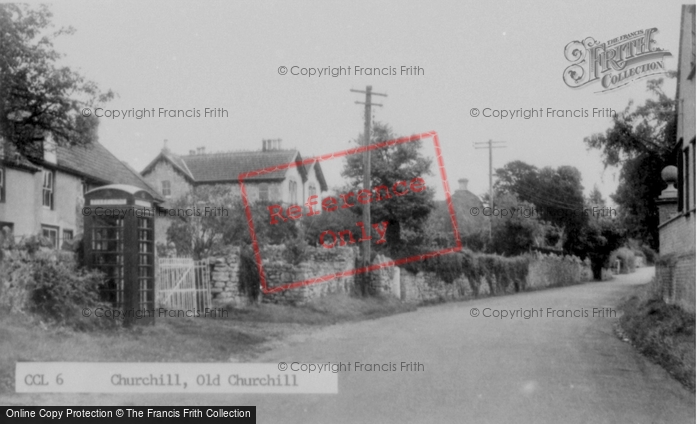 Photo of Churchill, The Old Village c.1955
