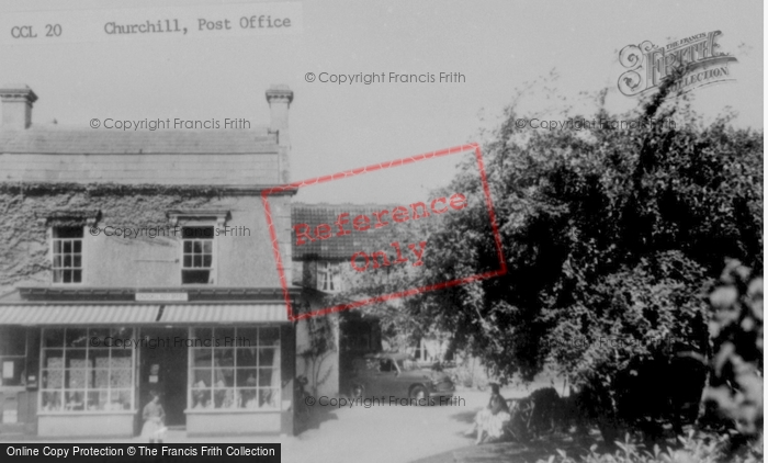 Photo of Churchill, The Post Office c.1955