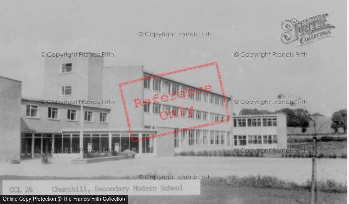 Photo of Churchill, The Secondary Modern School c.1955
