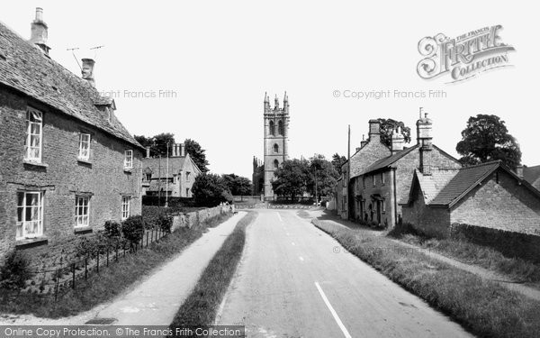 Photo of Churchill, The Village And All Saints Church c.1960