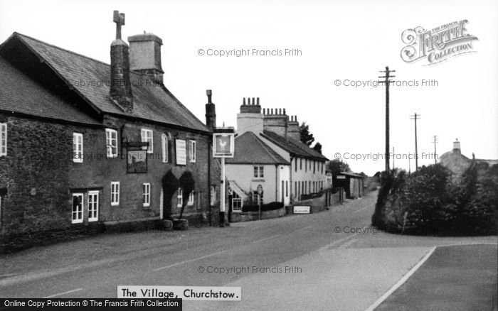 Photo of Churchstow, The Village c.1960