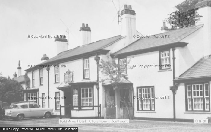 Photo of Churchtown, Bold Arms Hotel c.1965