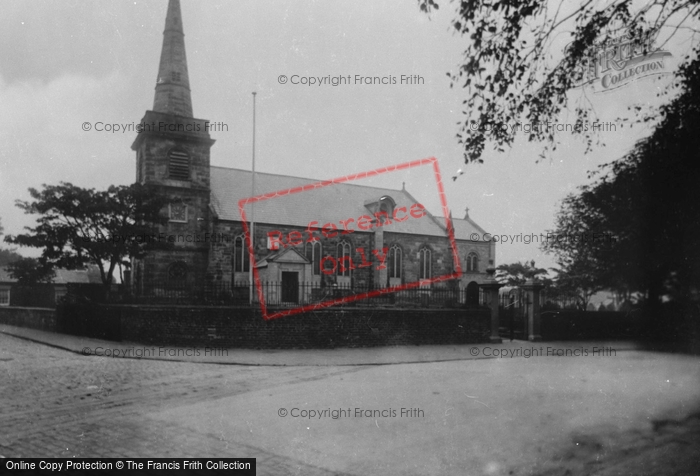 Photo of Churchtown, St Cuthbert's Church 1914