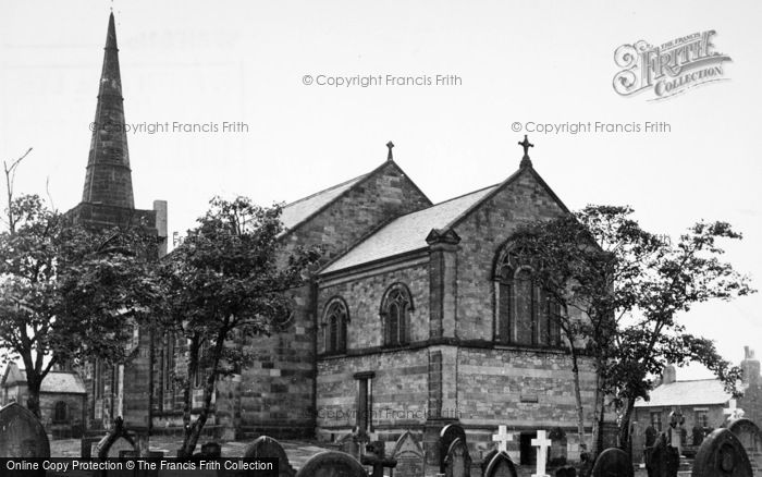 Photo of Churchtown, St Cuthbert's Church c.1950