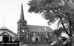 St Cuthbert's Church c.1955, Churchtown