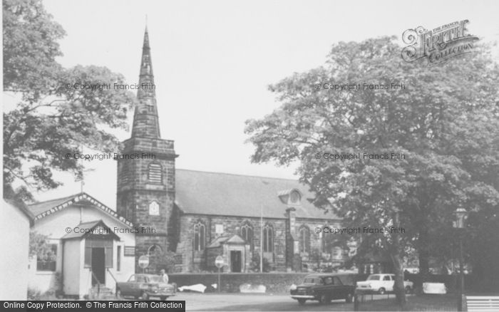 Photo of Churchtown, St Cuthbert's Church c.1965