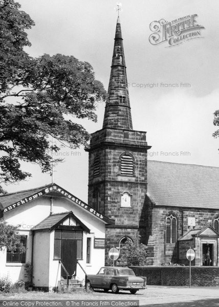 Photo of Churchtown, St Cuthbert's Church c.1965