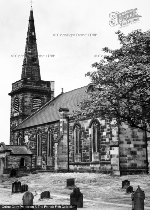 Photo of Churchtown, St Cuthbert's Church c.1965