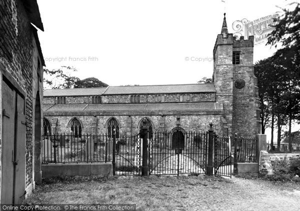 Photo of Churchtown, St Helen's Church c.1955