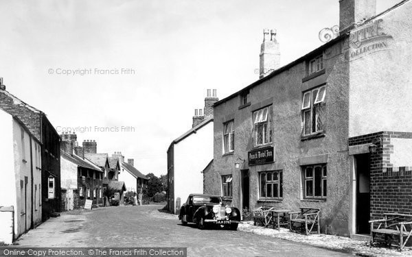 Photo of Churchtown, The Punch Bowl Inn c.1955