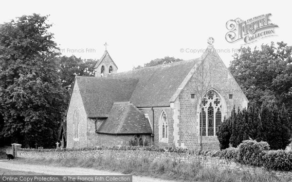 Photo of Churt, St John's Church c.1955