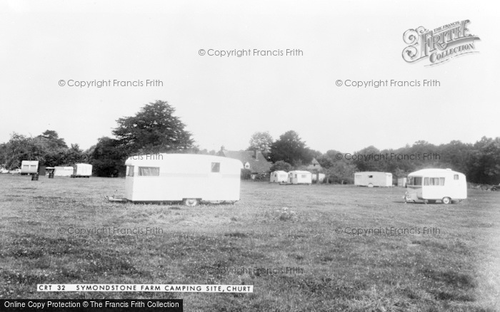 Photo of Churt, The Symondstone Farm Campsite c.1965