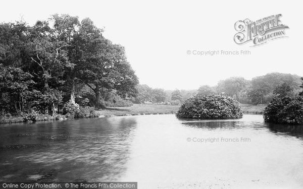 Photo of Churt, Woodleigh Pond 1899