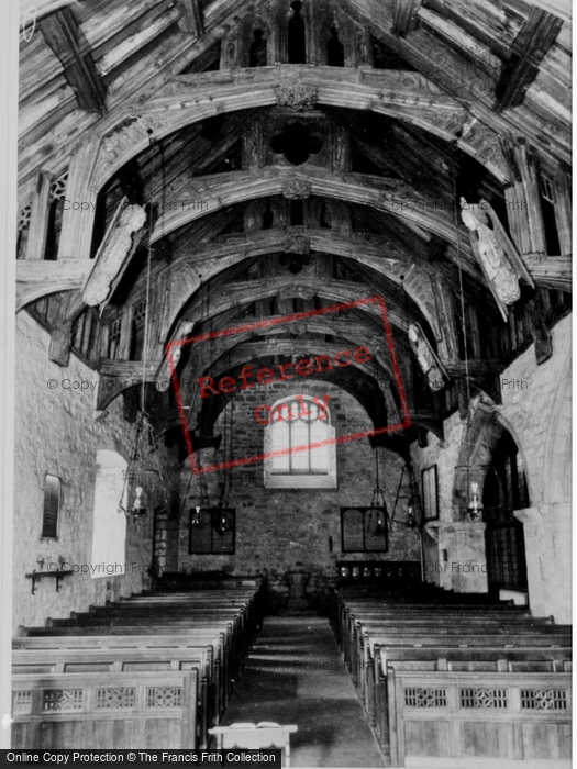 Photo of Cilcain, Church, Interior c.1955