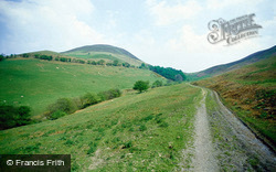 Offa's Dyke Path And Moel Arthur c.1990, Cilcain