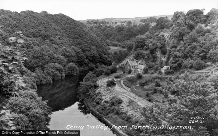 Photo of Cilgerran, The Teifi Valley c.1955