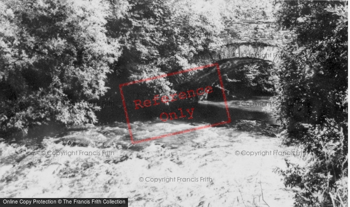 Photo of Ciliau Aeron, The Bridge And River c.1955