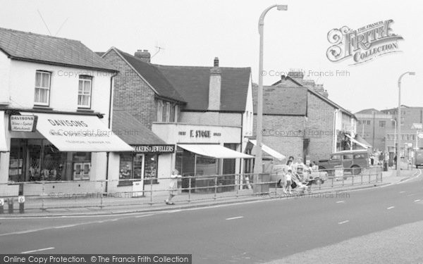Photo of Cippenham, Main Street Shops 1965